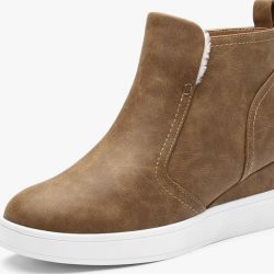Women’s Slip on High Top Wedge Sneakers